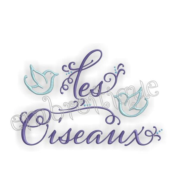 Les Oiseaux French Birds Home Decor Weddings Love
