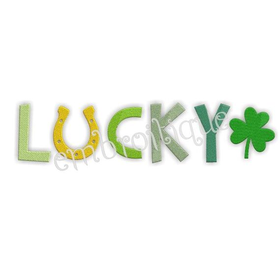 Lucky Horseshoe Irish St. Patrick's Day Design