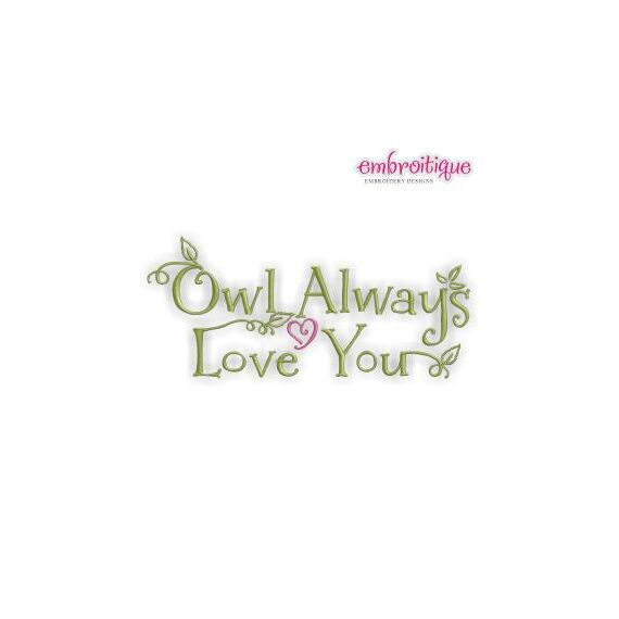 Owl Always Love You