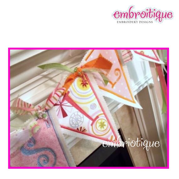 Perfectly Posh Pennant Banner