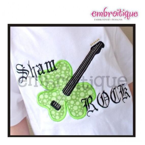 ShamROCK Guitar Design Set - Boy ST. Patrick's Day