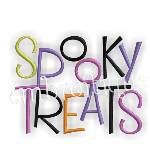 Spooky Halloween Treats Design