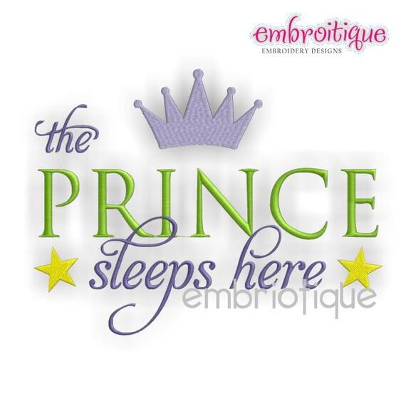 The Prince Sleeps Here