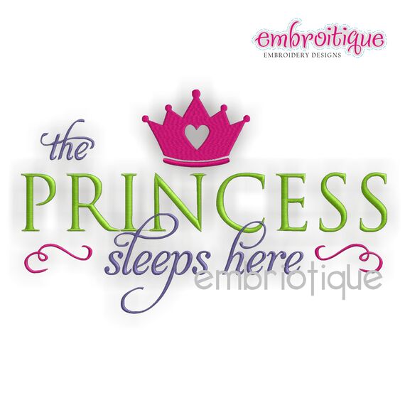 The Princess Sleeps Here