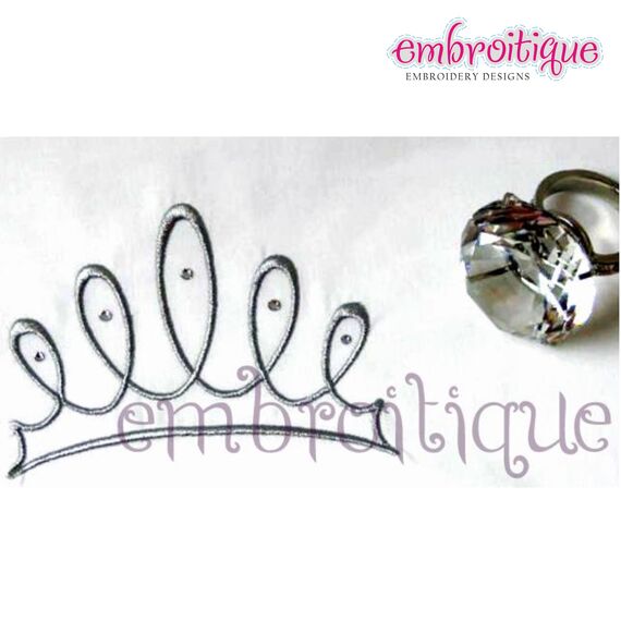 Wispy Princess Tiara Crown- Great For Weddings Too
