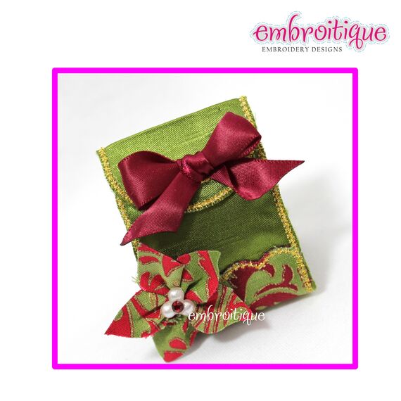 Folded Favor Box 2 - perfect for baby showers, weddings, birthday, gift cards and more, 2 image