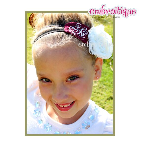 In the Hoop Headband with Elastic - all hoop sizes included, 2 image