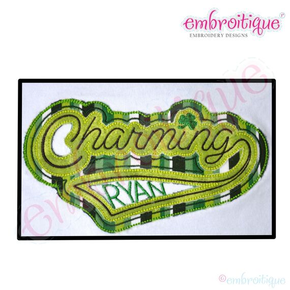 Charming Sporty Baseball Style Raw Edge Applique for St. Patrick's Day, 3 image