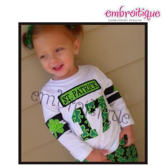 St. Patrick's Day Irish Jersey File Set - Boys AND Girls, 2 image
