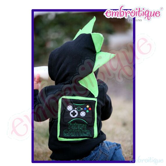 Video Gamer Raw Edge Applique Super Set - Future Gamers too - Awesome set for all ages, 2 image