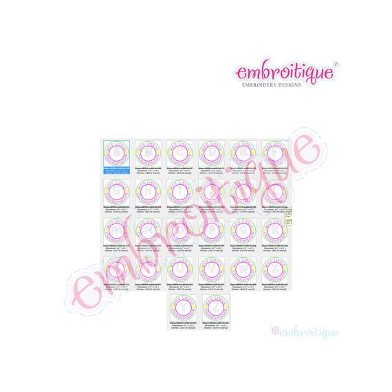 Wee Little Troublemaker Monogram Font Applique Set - Irish St. Patrick's Day, 2 image