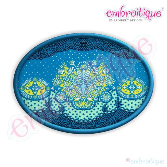 Basic Shapes Oval Applique