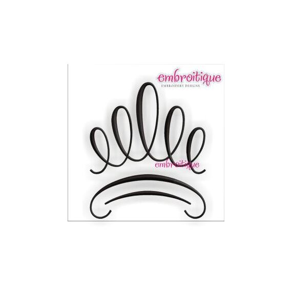 Flourish 1 Accent Embroidery Design