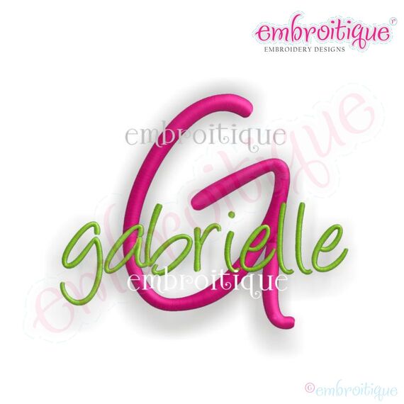 Gabrielle Monogram Set - BX files Included