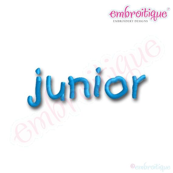 Junior Monogram Set