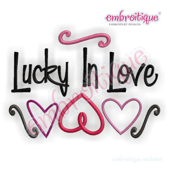 Lucky In Love - Valentine's Day Design