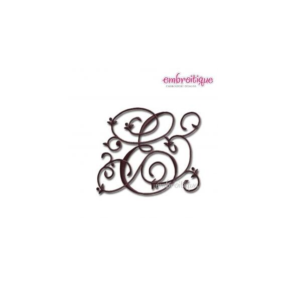 Maisie Monogram Font Set - 4" and 5"