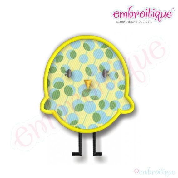 Springtime Birds and Trees - Plain Chickie Applique