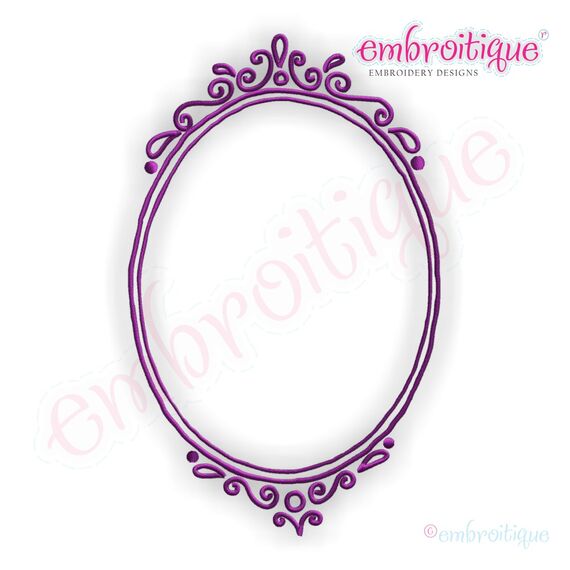 Whimsy Doodles Font Frame 2 - Perfectly Paired with lots of our monograms