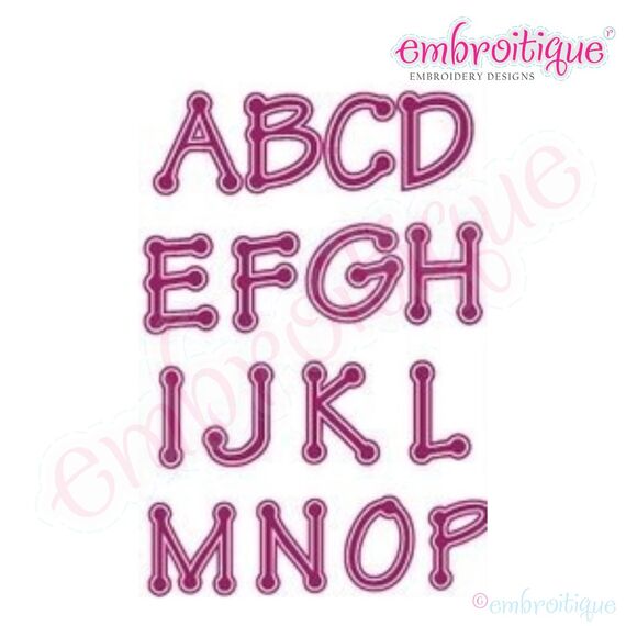 Big Tink Monogram Font Set