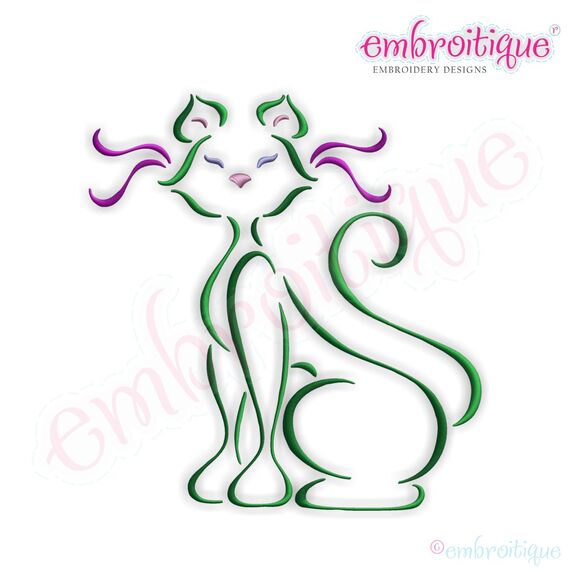 French Cats - Complete Set of 5 Cats, 2 image