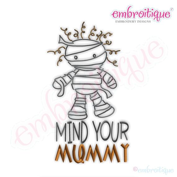 Halloween Mind Your Mummy Set, 4 image