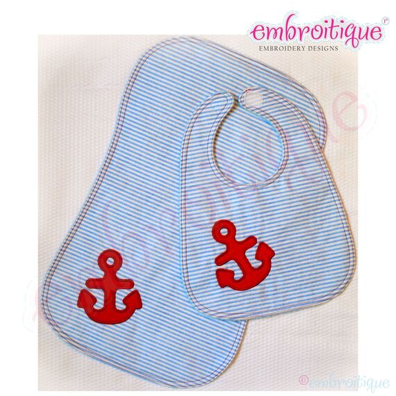 Nautical Anchor Cruise Applique, 2 image
