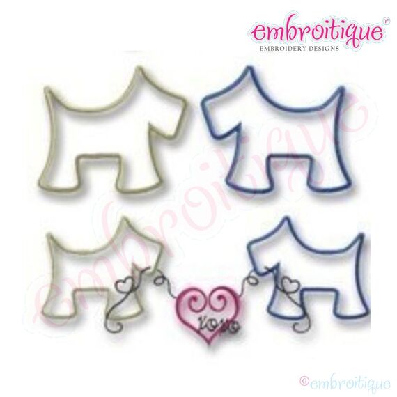 Stylish Scotties Design Set, 3 image