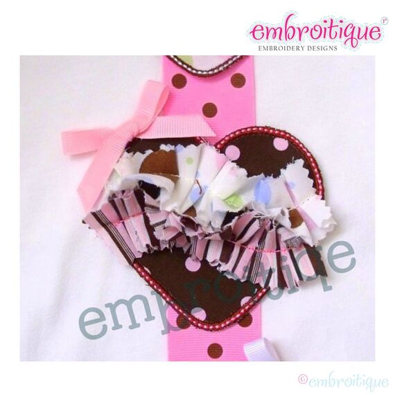 Shabby Sweet Ruched Heart Trio - Valentine's Day and Every Day, 3 image