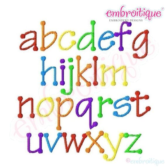 Tinker Toy Monogram Font Set, 3 image