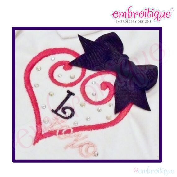 Valentine's Day Monogram Font Set, 2 image