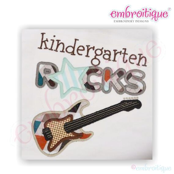 Back to School Pre-K Kindergarten First Grade Rocks SET