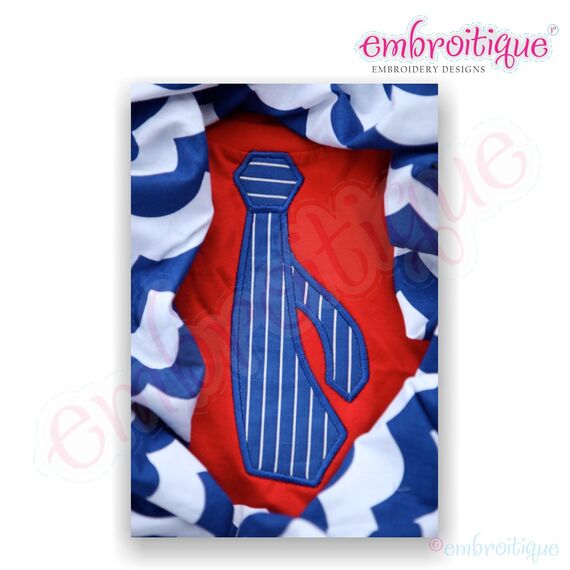 Casual Necktie Applique