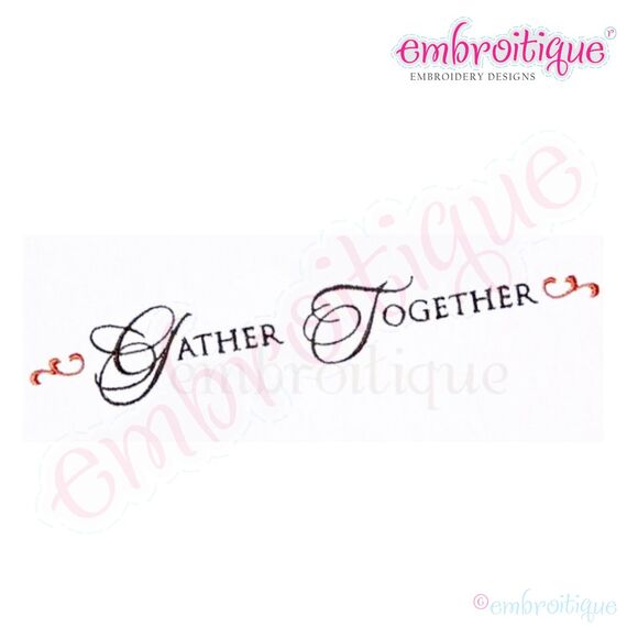Gather Together Holiday Thanksgiving Design