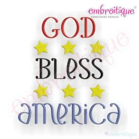 God Bless America 4th of July