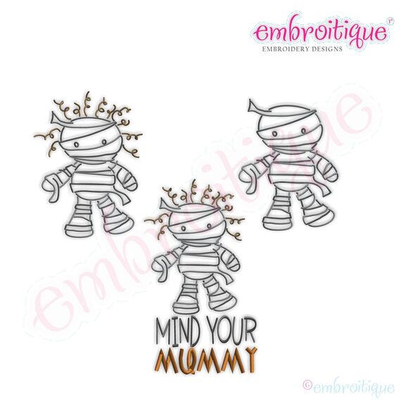 Halloween Mind Your Mummy Set