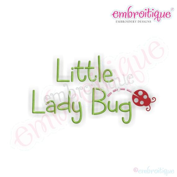 Little Lady Bug Spring Design