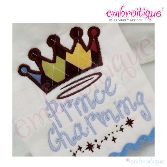 Prince Charming Applique Set