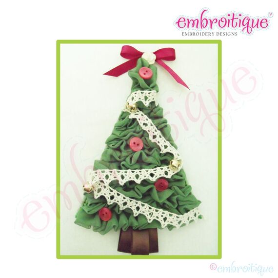 Shabby Sweet Ruched Christmas Tree