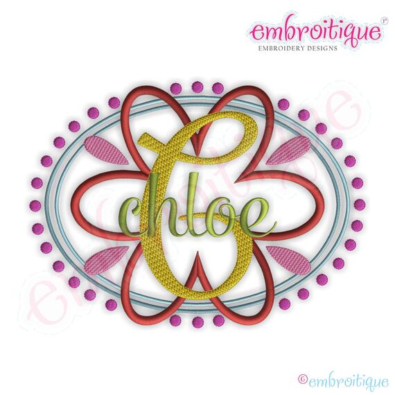 Chloe Font Frame