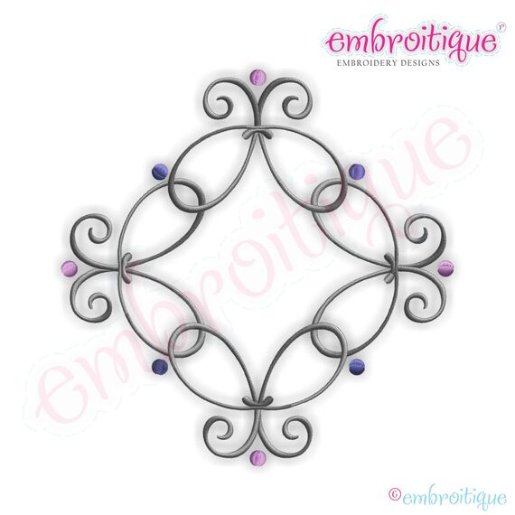 Darling Vintage Font Frame, 2 image