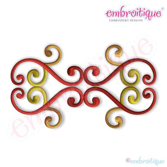 Forbes Flourish Embroidery Design