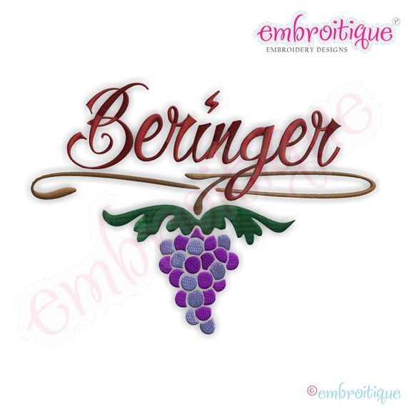 Grapevine Font Frame