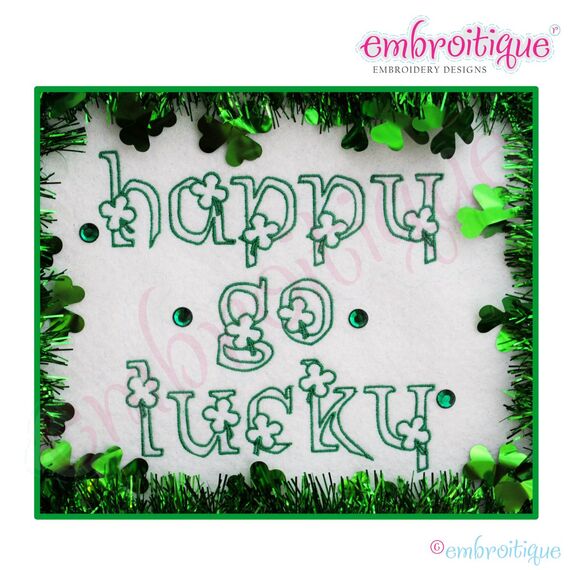 Happy Go Lucky St Patrick's Day Design