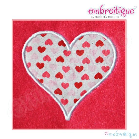 Heart Applique - Large