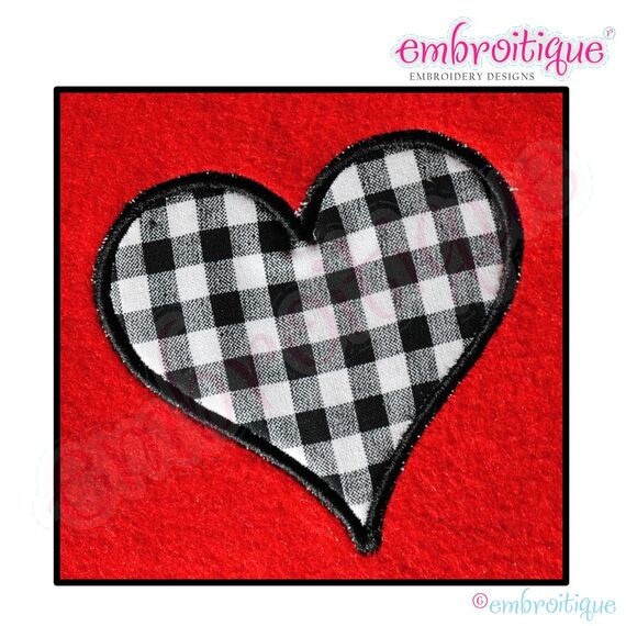 Heart Applique - Small, 2 image