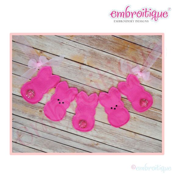 ITH Candy Bunnies Banner