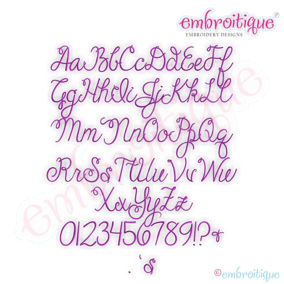 Lindsay Monogram Font Set - Large