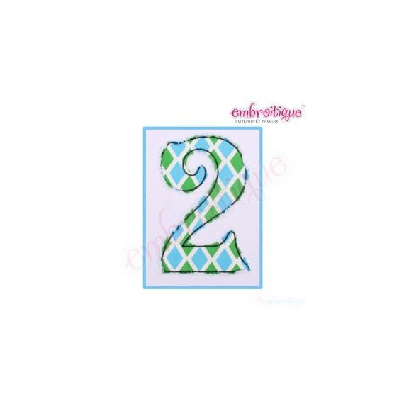 Maggie - Raw Edge Applique Number Set