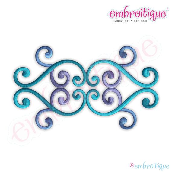 Osborne Flourish Embroidery Design